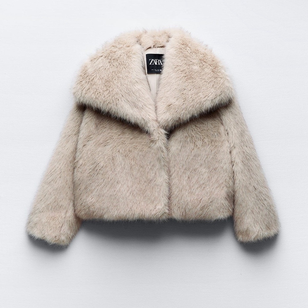 Viral Zara fur coat